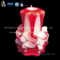 Multiple Color of Paraffin Wax Anniversary Hand Carved Candles